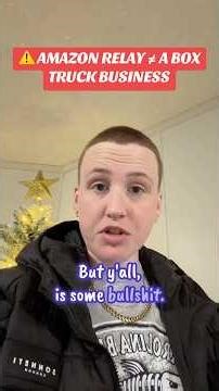 If you’re in the box truck game — or thinking about getting in it just to do Amazon Relay 🚚📦 — no.