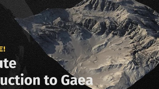 地形制作工具Gaea快速学习