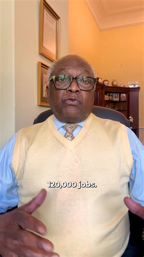 19K views · 1K reactions | GDP shrank last quarter. Companies added far fewer jobs than expected in April. It's really astonishing. Trump's next 100 days are off to a great start. | James E. Clyburn | Facebook