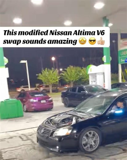This modified Nissan Altima v6 looks very good Nice 👍🏼 #shorts