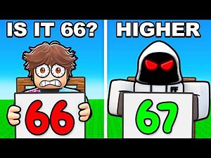 ROBLOX GUESS THE NUMBER..
