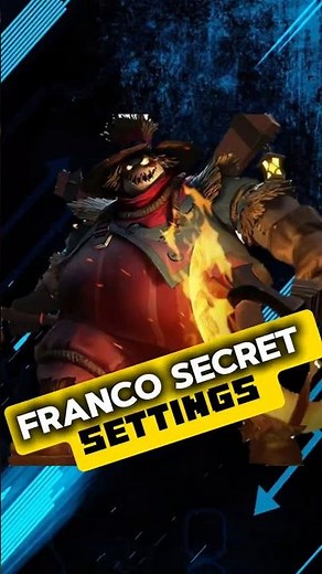 Franco Double Hook Tutorial ✅ #mlbb #tutorial #settings #shorts