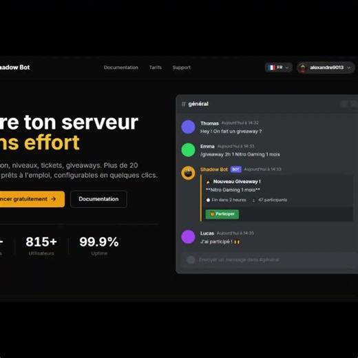🎫 Manage support like a professional with Shadow Bot Tickets!