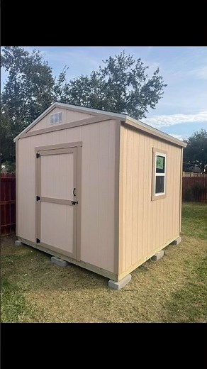 10x10 Shed #buildingashed #construction #diyproject #gardenshed #carpentry