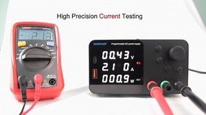 Labornetzgerät 30V 10A, DC geregeltes Netzteil mit USB-A/Type-c Schnittstelle, Labornetzteil mit Encoderregelung 4-stellige LED-Präzisionsanzeige für Labor und Elektronikreparatur