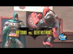 Batman vs. Deathstroke (DC Comics Stop Motion)