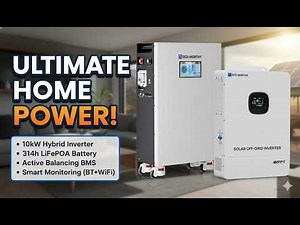 ECO-WORTHY 10kW Solar Battery System Review – Best 48V LiFePO4 Power Setup?
