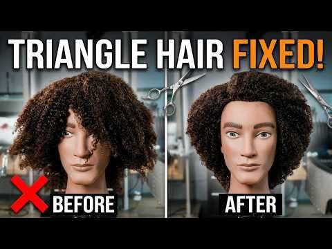 Why Your Hair Sits Like a Triangle on Your Head