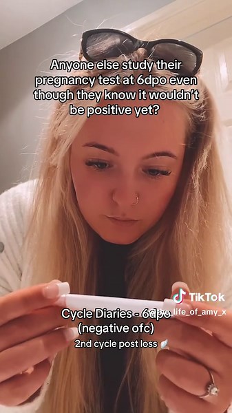 Cycle Diaries: 6dpo Pregnancy Test Journey