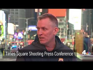 LIVE: NYPD Officials Deliver Update on Times Square Shooting