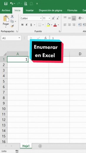 Cómo enumerar en Excel - Consejos y trucos