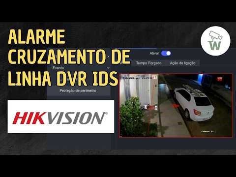 Como Configurar Cruzamento de Linha no DVR IDS Hikvision (Com Programação de Horário)