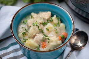 Weeknight-Easy Instant Pot Chicken and Dumplings the Whole Family Loves