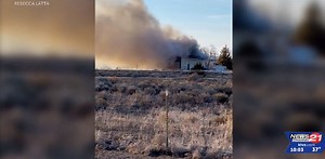 Fire destroys Tumalo barn; cause traced to weed-burning with propane torch earlier in the day