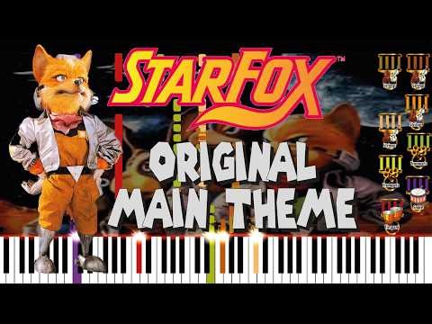 Star Fox - Main Theme / Course Map Select [Music Breakdown]