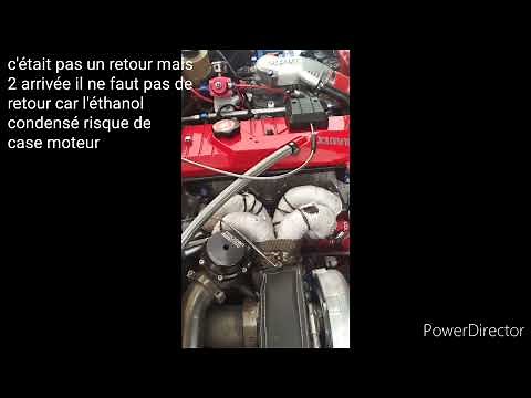 présentation moteur de Renault 21 2l turbo préparer