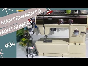 Montgomery ward sewing machine cleaning and maintenance #034