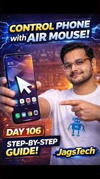 Day 106 – Daily Dose of Electronics #airmouse #jagstech #esp32 #gyro #tech #smartmouse #gadgets