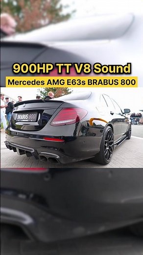 900HP E63S BRABUS 800 Sound 🔊🔥