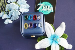 Zelda Glass Rupee Set – Faceted Crystal Gems, Video Game Collectible, Gamer Gift,zelda Gift,rupee Gift,christmas Gift - Etsy