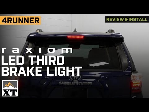 2008-2023 4Runner Raxiom LED Third Brake Light Review & Install