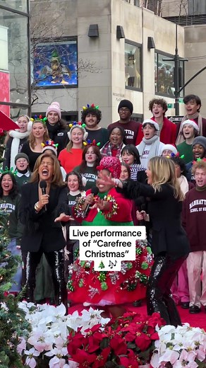 Merry Christmas from @TODAY with Hoda & Jenna with love xx ❤️ #TODAYShow #christmassong