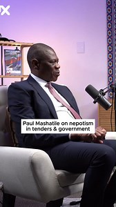 Paul Mashatile on nepotism in tenders & government | SMWX