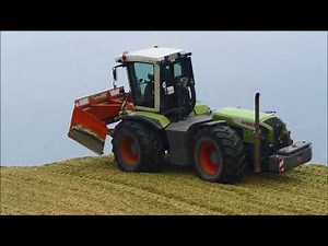 Claas Xerion 3300 / Maissilo 2017
