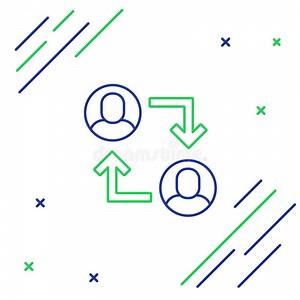 Line Project Team Base Icon Isolated on White Background. Business Analysis and Planning, Consulting, Team Work, Project Stock Vector - Illustration of green, linear: 224612513