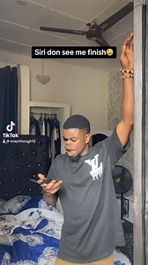 Siri don finish me🙆🏽‍♂️💔😂😂 #disgrace #siri | Break Through