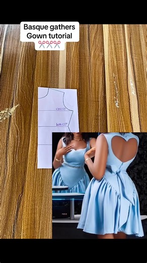 Basque Gathers Gown Tutorial for Beginners