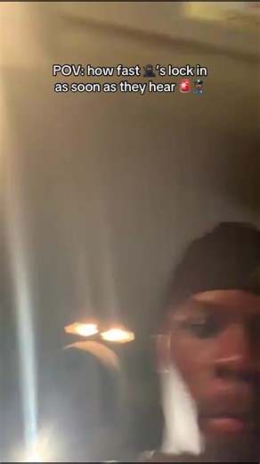 POV: Quick Reactions When Hearing Police Sirens