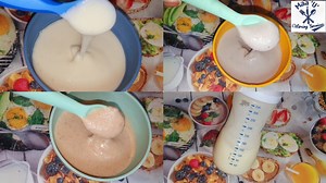4 Different Kinds To Make Rice Porridge/ Pap For 6 ➕️ Month's Old Baby And Up | Maa U Catering Services