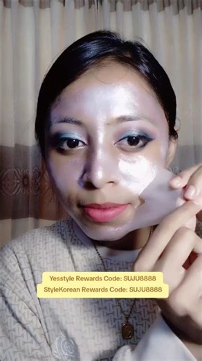 medicube COLLAGEN WRAPPING MASK review.finally trying HOLOGRAPHIC skin. #medicube #holographicmakeup