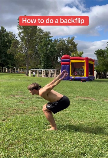 Backflip Tutorial! #backflip #howtobackflip #tutorial #backfliptutorial