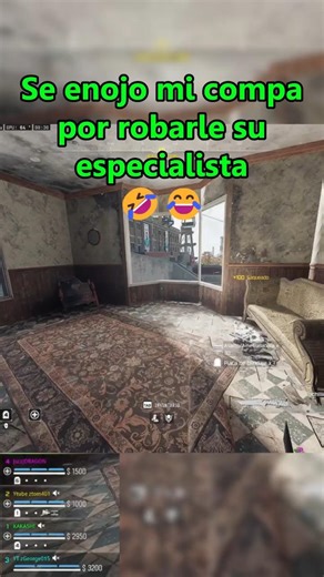 Se enojo mi compa por robarle su especialista 🤣😂 #warzone #callofduty #shorts #shortvideo #bo7
