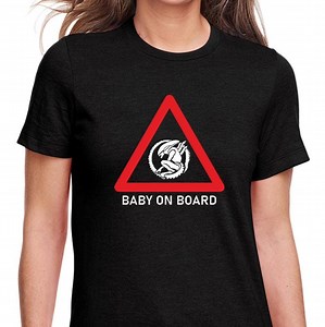 Baby on Board Alien Xenomorph Expecting Mother Pregnant Pregnancy Warning Sign Tee T-shirt Unisex Uneek Tshirt - Etsy