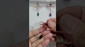 Dragonfly - Free tutorial video link above the title #shortsvideo #handmade #wireworks
