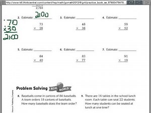 Go Math 3.5 Multiply with Regrouping