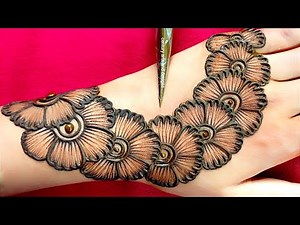 New stylish front hand mehndi design | Easy mehndi design | Simple mehndi | mehndi design | Mehndi.