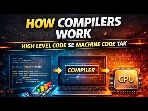 How Compilers Work — High Level Code se Machine Code Tak