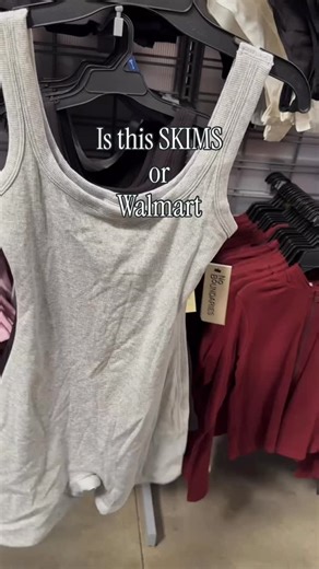 Emily | TN Travel, Mom Life and Deals on Instagram: "Skims vibes without the Skims price. comment SKIMS for links If you love effortless, comfy basics… Walmart has BEEN doing the thing. Soft, flattering, easy the kind of basics you wear on repeat. #walmartfashion #walmartfinds #lookforless #everydaybasics #comfyfits walmart fashion, skims vibes, look for less, comfy basics, neutral outfits, everyday wear, affordable style, mom style, loungewear, closet staples"