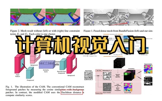 2024年最适合新手人群的【计算机视觉入门】教程，三小时快速掌握，翻遍全网找不到比这更全面的教程了！！！（机器学习/TensorFlow/人工智能课程）