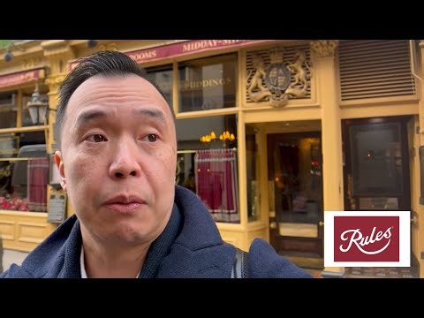 Lunch at Rules Restaurant, Covent Garden | I Am ThreeFiddy visited London’s Oldest Restaurant?