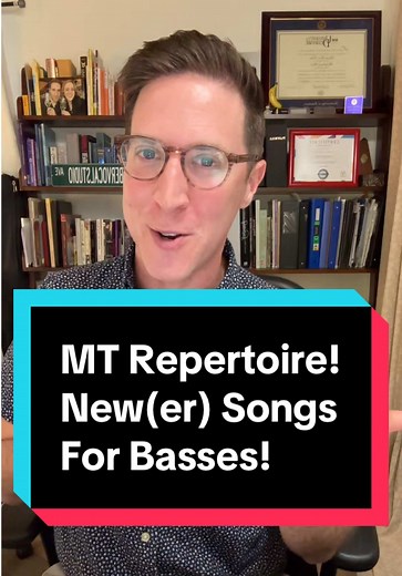 Musical Theatre Songs for Bass/Baritone: New Editions