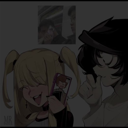 Llawliet y Light Yagami en Death Note