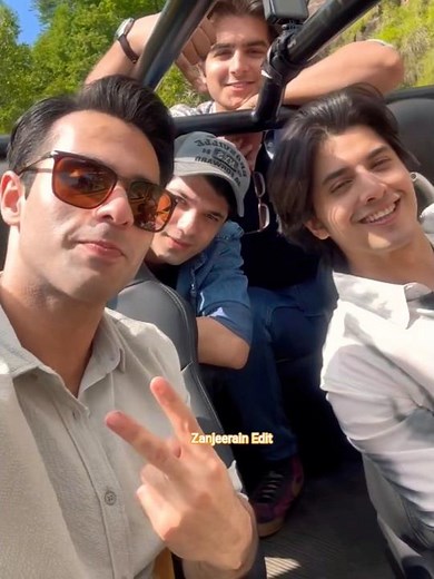 Ameer Gilani & Daniyal Zafar BTS Moment in Zanjeerain Episode 3/4/5/6/7 with Sajal aly #zanjeerain