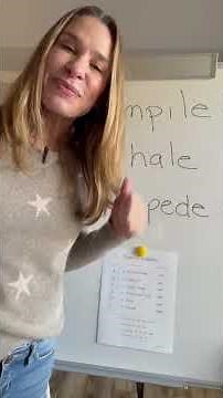 Syllable Division To Learn Magic E and Help With Spelling #learnenglish #education