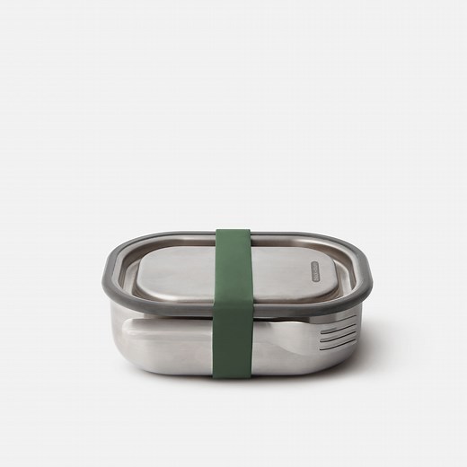 Black+Blum | Stainless Steel Lunch Box | Reusable, Sustainable, Food Safe, Eco-Friendly, 100% Leak Proof, Oven Safe, Freezer Safe