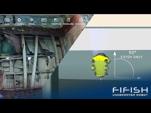 Underwater Inspection Visual Showcase | FIFISH V6 Underwater Robot